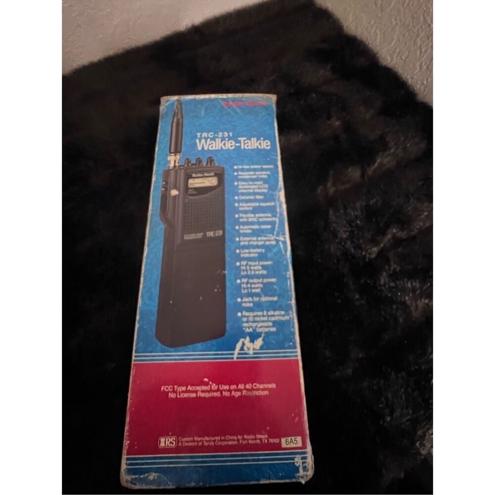 Radio Shack TRC-231 40-Channel CB Radio vintage